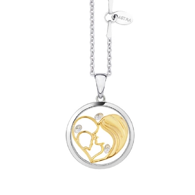 Baby Of Mine - ASTRA Jewellery
Silver &amp; 14KT Yellow Gold Plated 16...