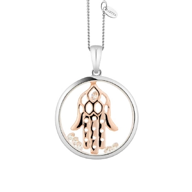 Protection - ASTRA Jewellery
Silver &amp; 14KT Rose Gold Plated 16mm 
...
