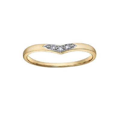 Diamond Band in 10KT Yellow or White Gold 0.05ctw

From the Chi C...