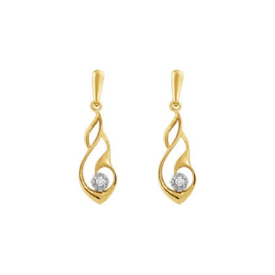 Canadian Diamond Dangle Earrings 0.05ctw
10KT White Gold

CAD101...