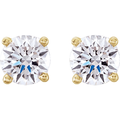 Diamond Stud Earrings in 14KT YG
0.33ctw  