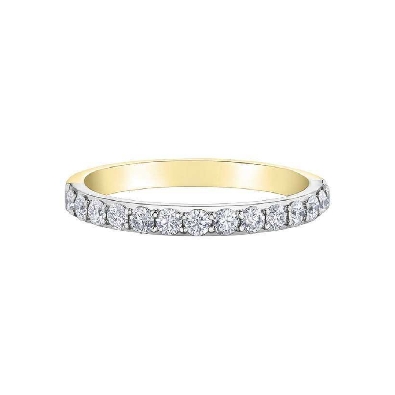 Maple Leaf Diamonds&trade; Anniversary Band 0.50ctw
14KT Yellow and Wh...