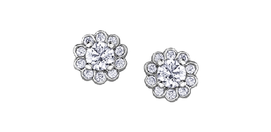 Maple Leaf Diamonds&trade; ONE-FIFTY Canadian Diamond Earrings 0.25ctw
...