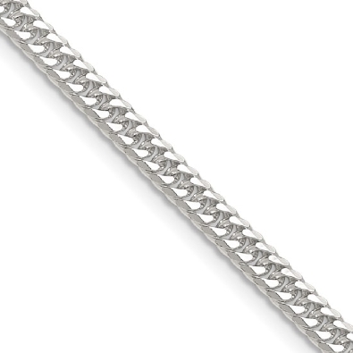 Double Diamond-Cut Curb Chain
16  
3.9mm
Sterling Silver
Anti-t...