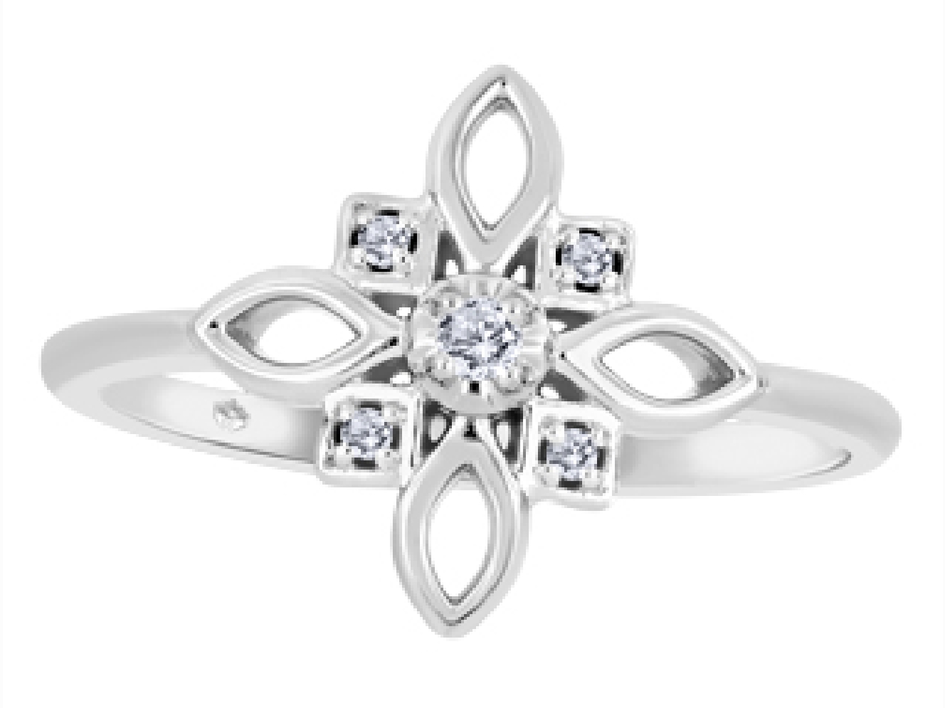 Canadian Diamond Ring 0.05ct
10KT White Gold
...