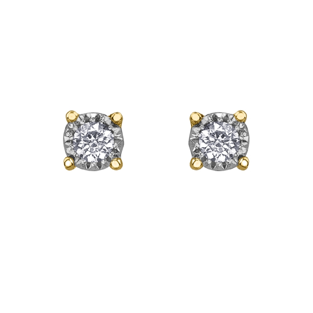 Illuminaire Diamond Earrings 0.15ctw
10KT Yell...