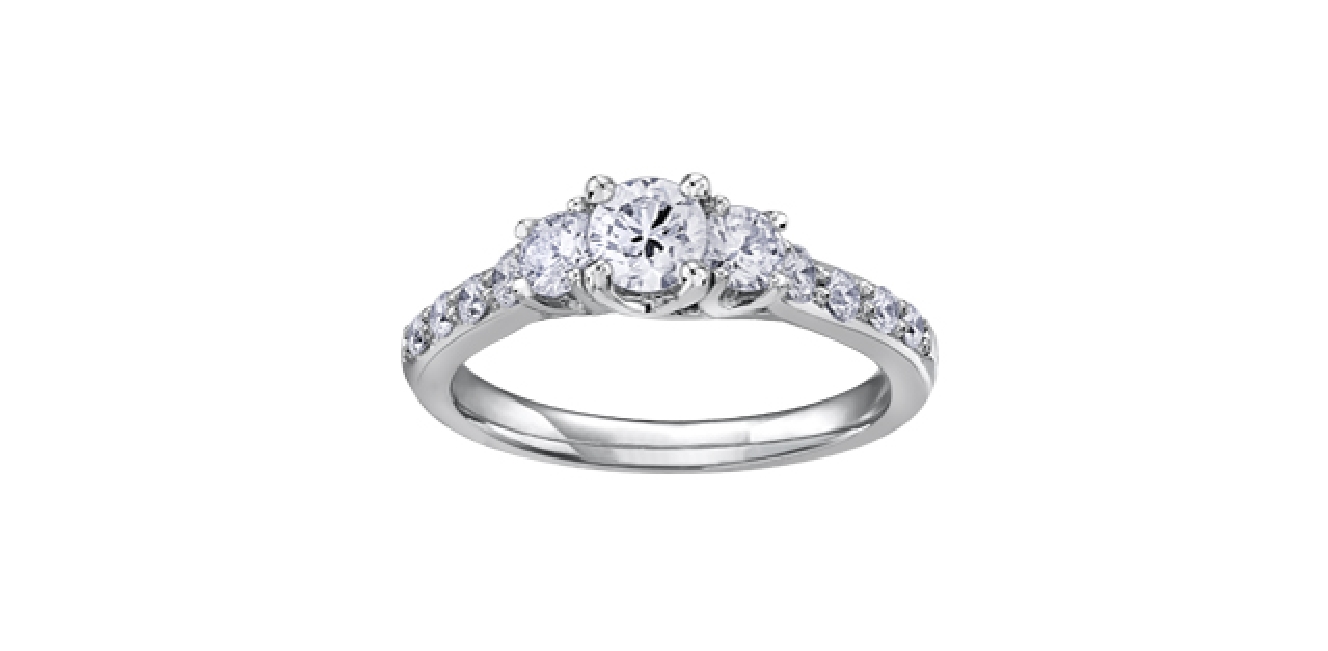 Diamond Engagement Ring 0.50ctw  14KT WG


  