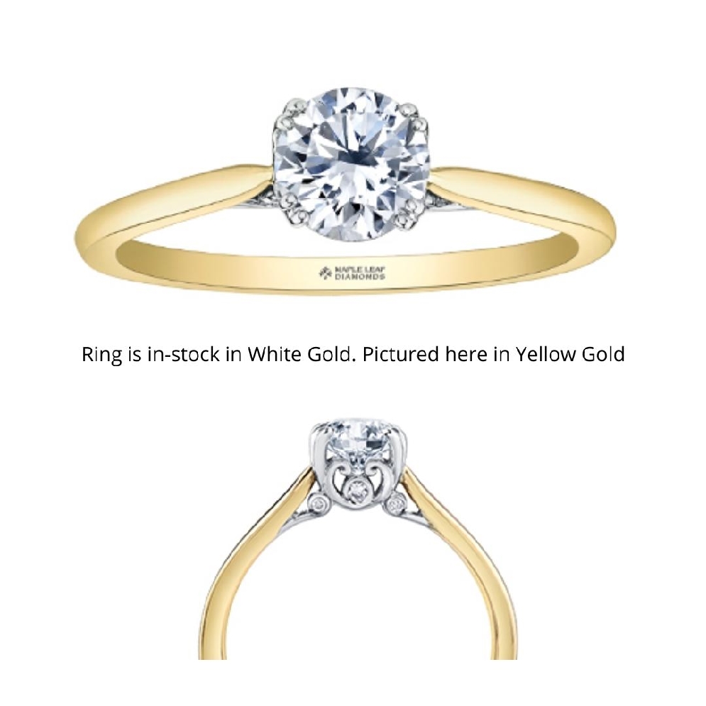 Maple Leaf Diamonds&trade; Diamond Engagement Ring ...