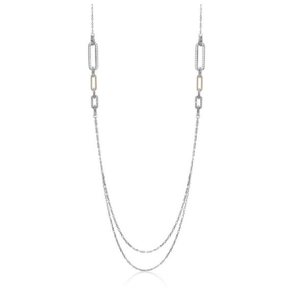 Charles Garnier 
  Paperclip   Link Necklace
...