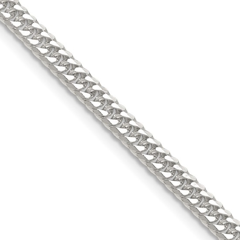 Double Diamond-Cut Curb Chain
16  
3.9mm
Ste...