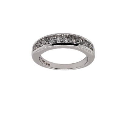 14KT WG Diamond Anniversary Ring 1.0ctw


*This ring must fit as...