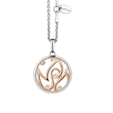 Inner Fire - ASTRA Jewellery
Silver &amp; 14KT Rose Gold Plating; 16mm...