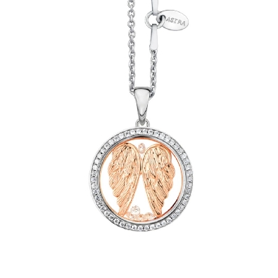 Guardian - ASTRA Jewellery
Silver &amp; 14KT Rose Gold Plating 
Roman...