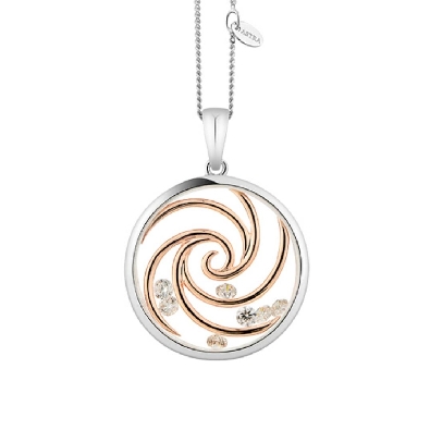 Inner Harmony - ASTRA Jewellery
Silver &amp; 14KT Rose Gold Plated 20m...