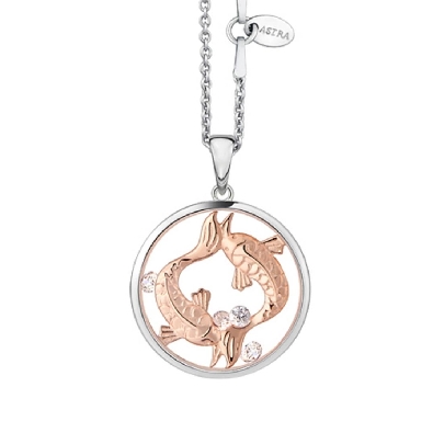 Soulmates - ASTRA Jewellery
Silver &amp; 14KT Rose Gold Plated 20mm 
...