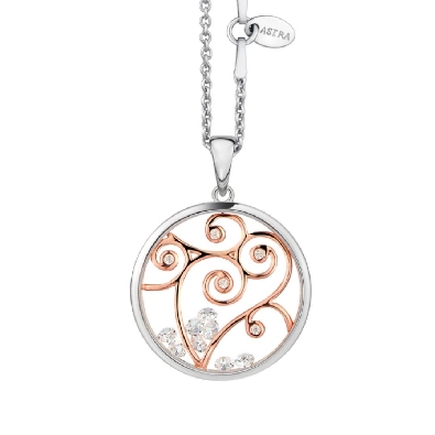 Autumn - ASTRA Jewellery
Silver &amp; 14KT Rose Gold Plated 16mm 
19....