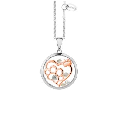 Furry Friends - ASTRA Jewellery
Silver &amp; 14KT Rose Gold Plated 16m...