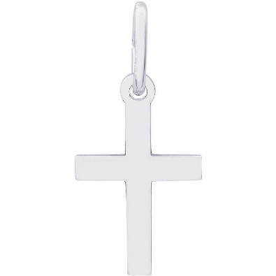 Rembrandt Charms - Small Cross 
Silver  
