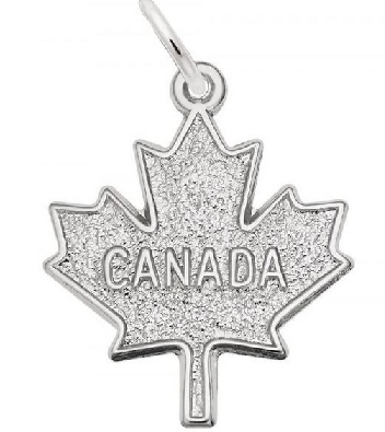 Maple Leaf; Canada Silver Charm  