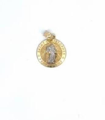10Kt Yellow/White Gold
St. Christopher
14mm  