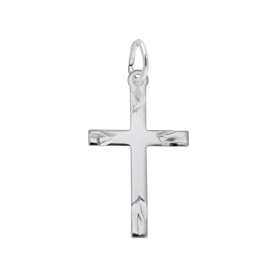 Rembrandt Charms - Medium Cross 
Silver  