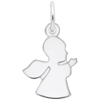 Silver   Angel   Charm
Also available in yellow or white gold.

...