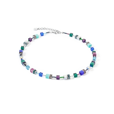 GeoCUBE&reg; Iconic Necklace in Turquoise and Purple

This GEOCUBE&reg;...