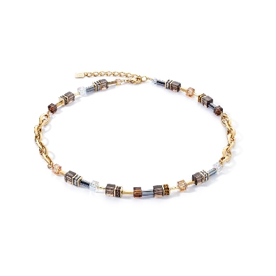 Coeur De Lion &trade;
GeoCUBE&reg; Chunky Chain Necklace Gold-Brown
45.5...
