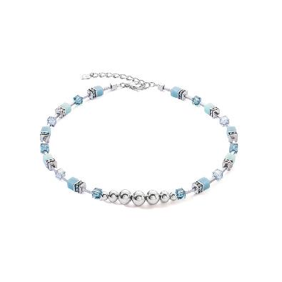 Coeur De Lion GeoCUBE&reg; Fusion Spheres Necklace
Light Blue

 Mak...
