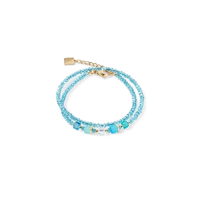 Coeur De Lion&trade;
Joyful Colours Update Bracelet 
Turquoise / Gold...