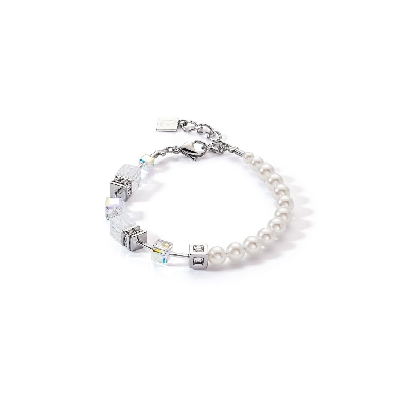 Coeur De Lion&trade;
GeoCUBE&reg; Precious Fusion Pearls Bracelet
Steel ...