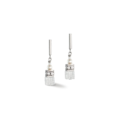 Coeur De Lion&trade;
GeoCUBE&reg; Precious Fusion Pearls Earrings
Steel ...