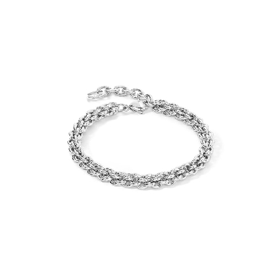 Coeur De Lion&trade;
Mesh Chain Bracelet
Steel 
18.5 cm + 3 cm 

T...