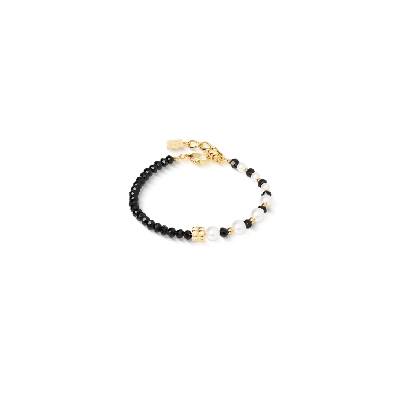 Coeur De Lion &trade;
Trinity Spikes Bracelet
Black &amp; Gold
Yellow Go...