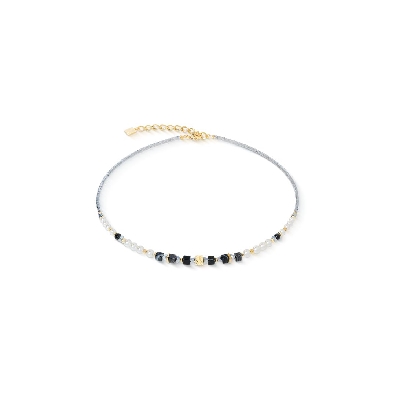 Coeur De Lion &trade;
Modern Elegance Spikes Necklace
Black &amp; White
...