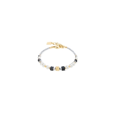 Coeur De Lion &trade;
Modern Elegance Spikes Bracelet
Black &amp; White
...