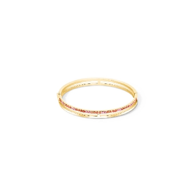Coeur De Lion
ETERNAL UNITY Open Bangle
Red/Gold Plated Steel

...