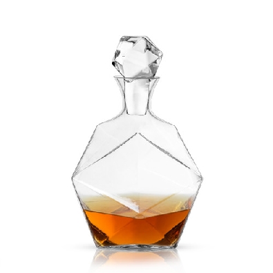Faceted Crystal Liquor Decanter

Splitting off from a triangular ...