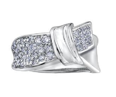 10KT WG Diamond Ring 0.70ctw

*Ring cannot be sized. Size 6.25.   
