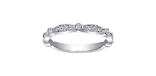Stackable Diamond Ring 0.25ctw  10KT White Gold

  