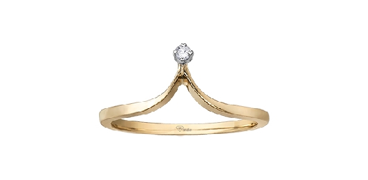 Canadian Diamond Ring 0.02ct  10KT YG

MLR623853  I1; L  