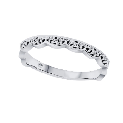 Diamond Ring 0.036ctw
10KT White Gold

* Sizing not included in ...