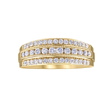 1.0ctw Right-Hand Diamond Ring
10KT Yellow Gold  