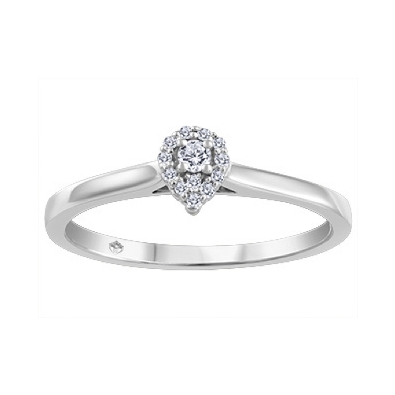 Canadian Diamond Ring 0.0815ctw
10KT White Gold

CAD:188004;  0....