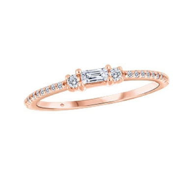 Canadian Diamond Ring 0.082ctw
10KT White; Rose or Yellow Gold

...