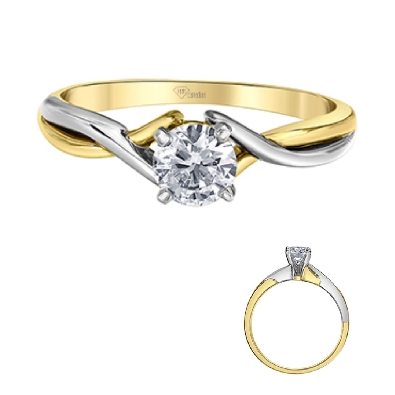 Canadian Diamond Ring 0.51ct From the I Am Canadian Collection
14K...
