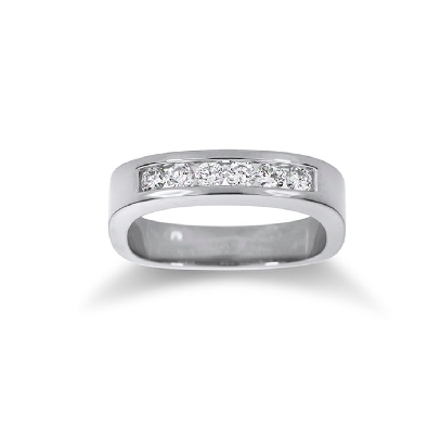 Diamond Anniversary Band 0.30ctw
14KT White Gold

Si; G-H

  
