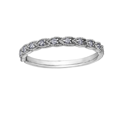 Diamond Band from the Chi Chi Collection 0.11ctw
10KT White Gold  