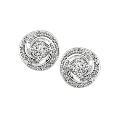 Canadian Diamond Earrings 0.25ctw
14KT White Gold

Canadian Diam...