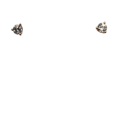 14KT YG Canadian Diamond Earrings 0.20ctw  